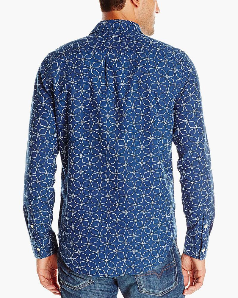 Dark blue shirt