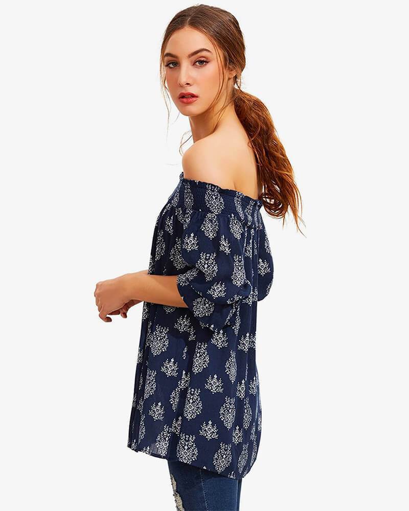 Long Tops Blouse Shirt