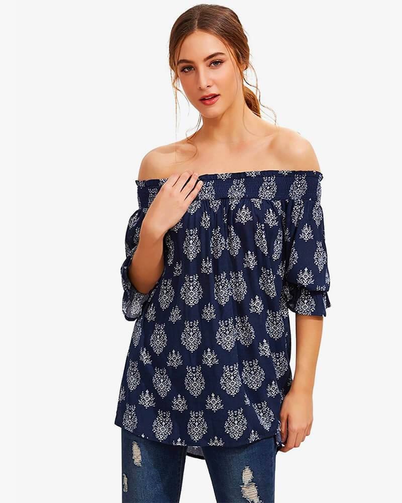 Long Tops Blouse Shirt