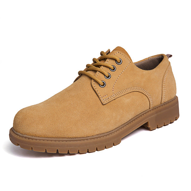Plus Big Size 46 Men Oxfords Faux Suede Leather Men Casual Shoes