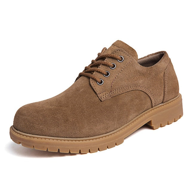 Plus Big Size 46 Men Oxfords Faux Suede Leather Men Casual Shoes