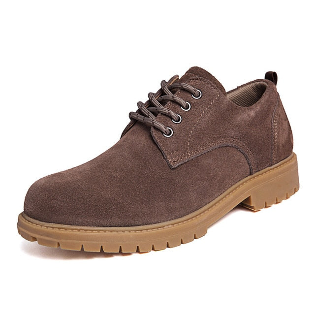 Plus Big Size 46 Men Oxfords Faux Suede Leather Men Casual Shoes