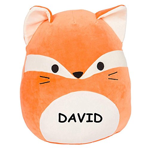 Amazon.com: Customized Kellytoy Squishmallow 13" James The Orange Fox Super Soft Plush Toy Pillow Pet Animal Pillow (13 inches): Toys & Games