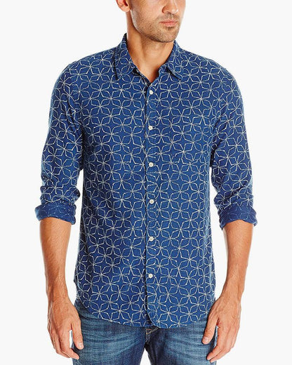 Dark blue shirt