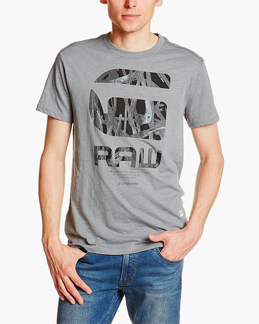 Grey Printed T-Shirt