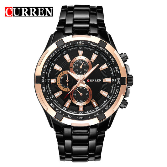 2018 Top Brand Luxury full steel Watch Men Business Casual quartz Wrist Watches Military Wristwatch waterproof Relogio SALE New