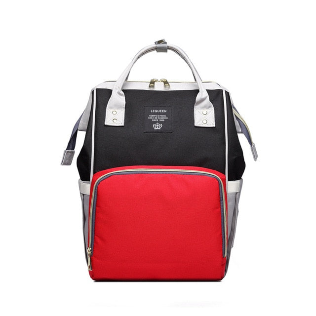 LEQUEEN Fashion Mummy Maternity Nappy Bag Large Capacity Baby Bag Travel Backpack Desinger Nursing Bag for Baby Care diaper bag