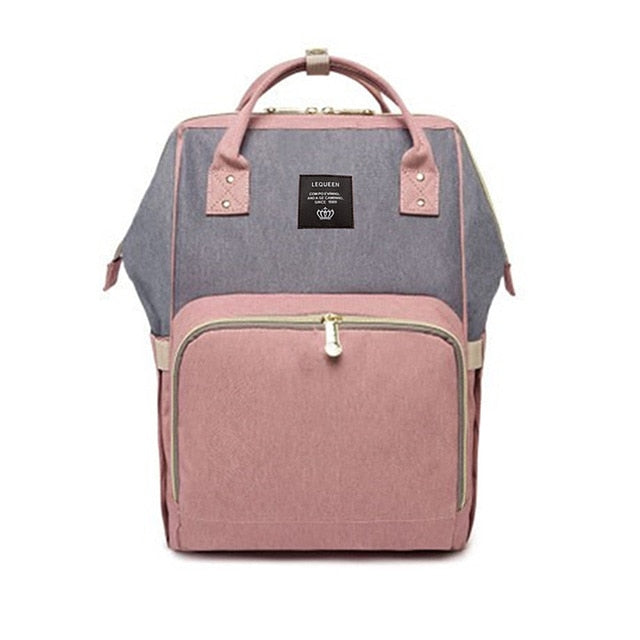 LEQUEEN Fashion Mummy Maternity Nappy Bag Large Capacity Baby Bag Travel Backpack Desinger Nursing Bag for Baby Care diaper bag