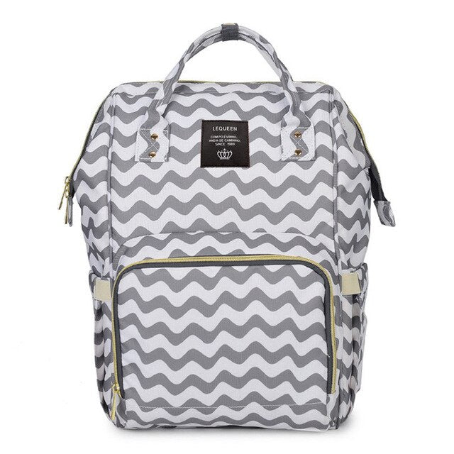 LEQUEEN Fashion Mummy Maternity Nappy Bag Large Capacity Baby Bag Travel Backpack Desinger Nursing Bag for Baby Care diaper bag