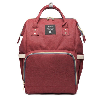 LEQUEEN Fashion Mummy Maternity Nappy Bag Large Capacity Baby Bag Travel Backpack Desinger Nursing Bag for Baby Care diaper bag