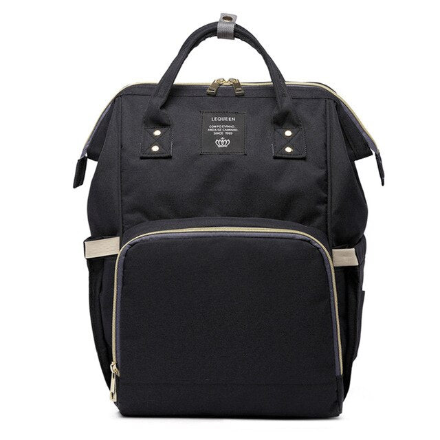 LEQUEEN Fashion Mummy Maternity Nappy Bag Large Capacity Baby Bag Travel Backpack Desinger Nursing Bag for Baby Care diaper bag