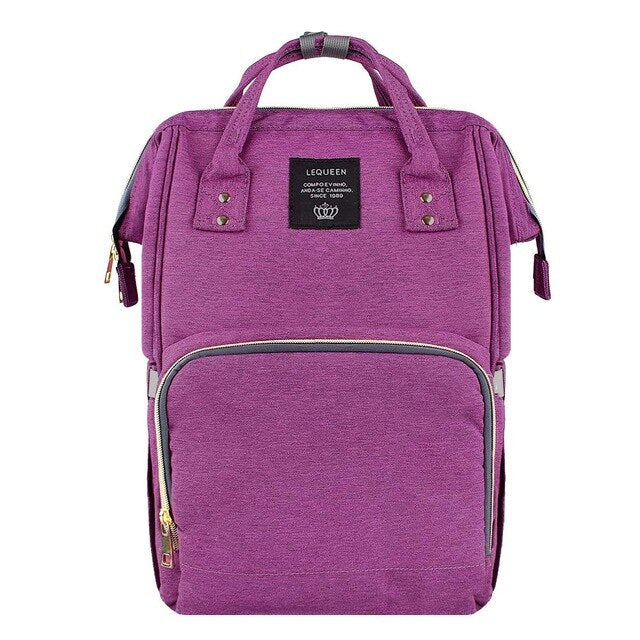 LEQUEEN Fashion Mummy Maternity Nappy Bag Large Capacity Baby Bag Travel Backpack Desinger Nursing Bag for Baby Care diaper bag