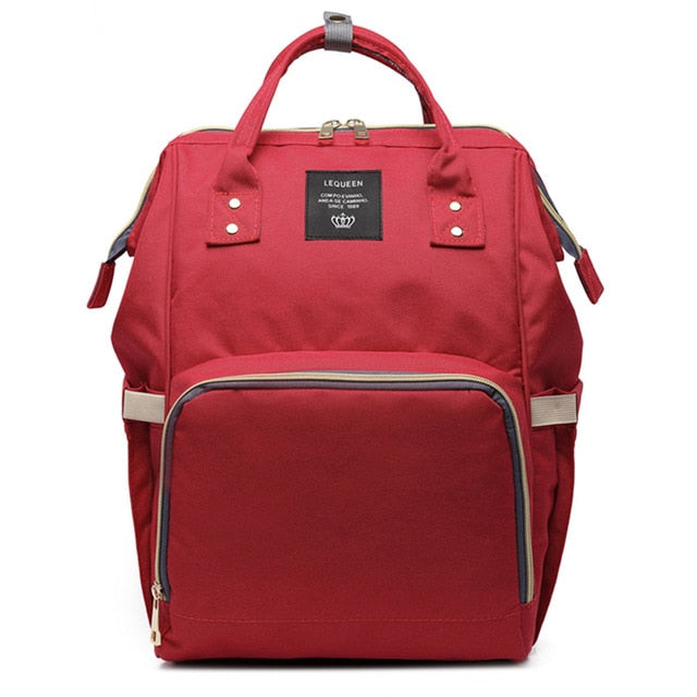 LEQUEEN Fashion Mummy Maternity Nappy Bag Large Capacity Baby Bag Travel Backpack Desinger Nursing Bag for Baby Care diaper bag