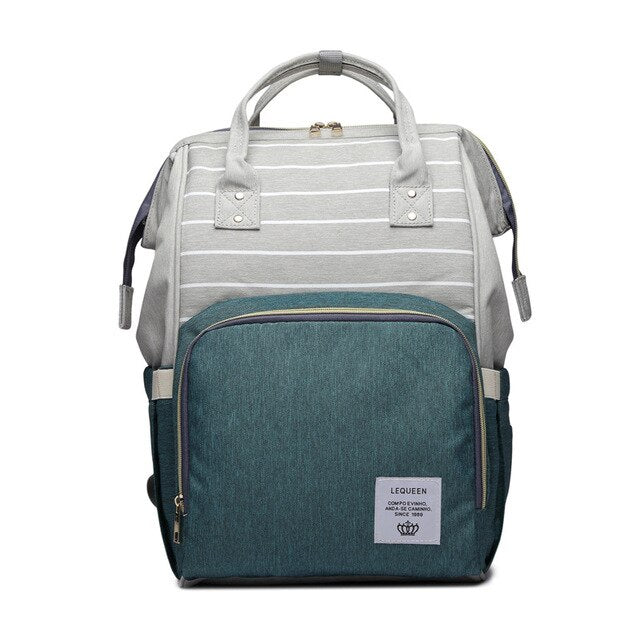 LEQUEEN Fashion Mummy Maternity Nappy Bag Large Capacity Baby Bag Travel Backpack Desinger Nursing Bag for Baby Care diaper bag